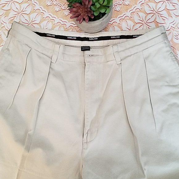 Kirkland Signature Pants Mens Kirkland Khaki Pants Poshmark